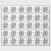 Gay Grooms Wedding Cadeaupapier (Vlak)