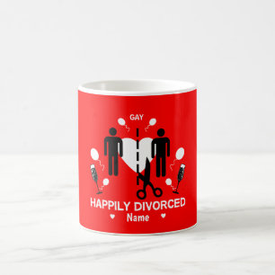 Gay Guy Divorce Party Coffee Mok