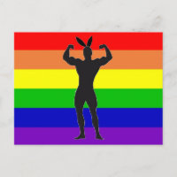 Gay Gym Bunny Pride