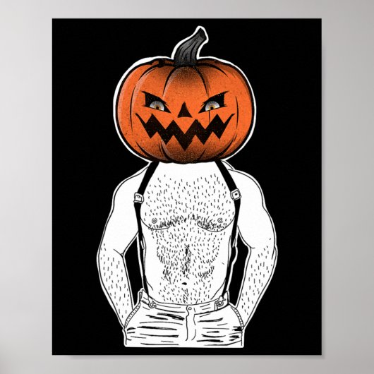 Gay Halloween Poster (Voorkant)