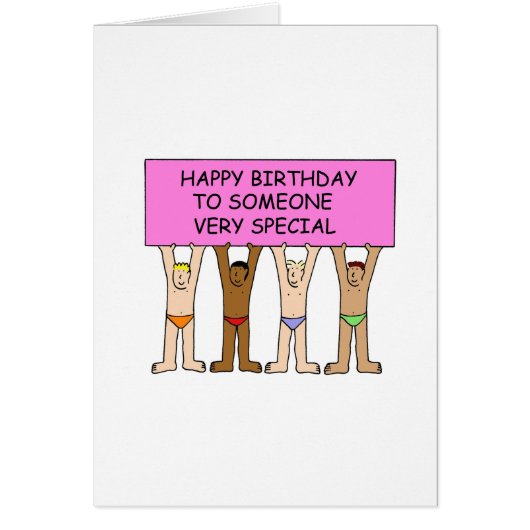 Gay Happy Birthday to Someone Special (Voorkant)