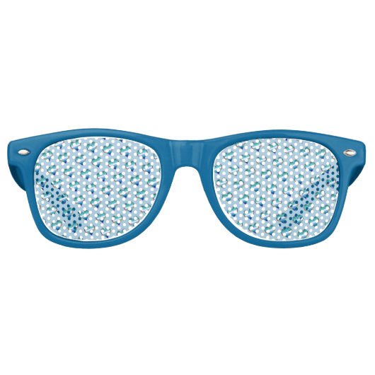 Gay Hart Patroon Retro Zonnebril (Voorkant)