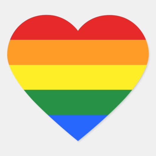 Gay Hart Sticker (Voorkant)