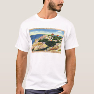 Gay Head Cliffs and Life Saving Station Uitzicht T-shirt