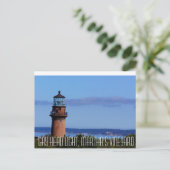 Gay Head Light Martha's Vineyard Briefkaart (Staand voorkant)