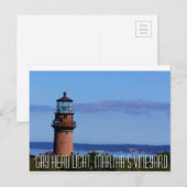 Gay Head Light Martha's Vineyard Briefkaart (Voorkant / Achterkant)