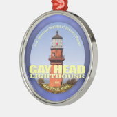 Gay Head Light Metalen Ornament (Links)