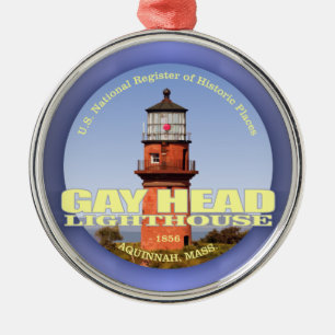 Gay Head Light Metalen Ornament