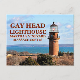 Gay Head Lighthouse, Martha's Vineyard MA Briefkaart