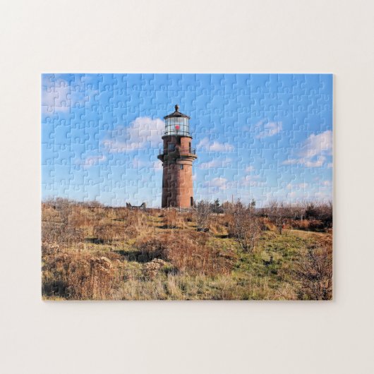 Gay Head Lighthouse, Martha's Vineyard MA Legpuzzel (Horizontaal)
