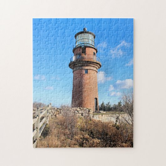 Gay Head Lighthouse, Martha's Vineyard MA Legpuzzel (Verticaal)