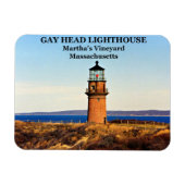Gay Head Lighthouse, Martha's Vineyard MA Magneet (Horizontaal)