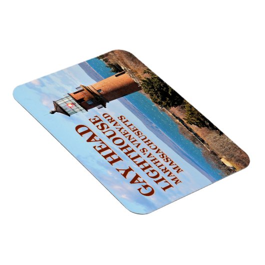 Gay Head Lighthouse, Martha's Vineyard MA Magneet (Rechterzijde)