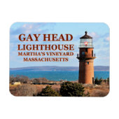 Gay Head Lighthouse, Martha's Vineyard MA Magneet (Horizontaal)