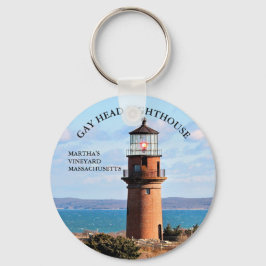 Gay Head Lighthouse, Martha's Vineyard MA Sleutelh Sleutelhanger