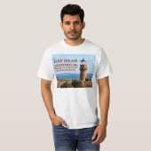 Gay Head Lighthouse, Martha's Vineyard MA T-shirt (Voorkant volledig)