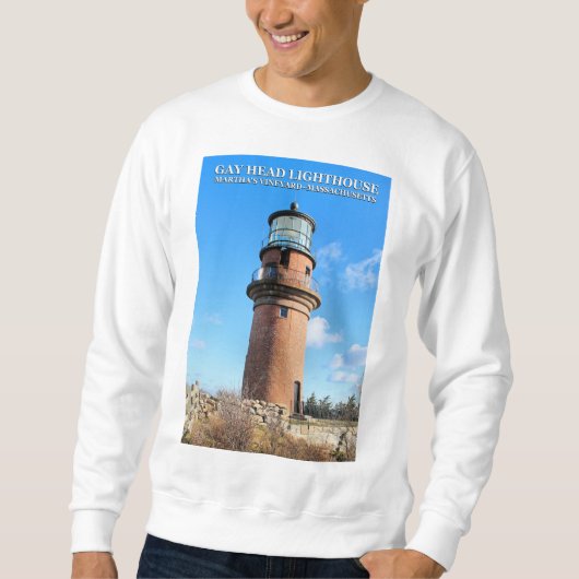 Gay Head Lighthouse, Martha's Vineyard MA Trui (Voorkant)