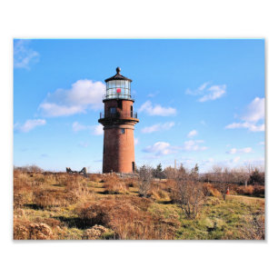 Gay Head Lighthouse, Martha's Vineyard Photo Print Foto Afdruk