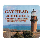 Gay Head Lighthouse, Massachusetts Cutting Board Snijplank (Voorkant)
