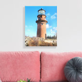 Gay Head Lighthouse, Massachusetts Wrapped Canvas (Insitu (Woonkamer))