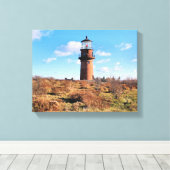 Gay Head Lighthouse, Massachusetts Wrapped Canvas (Insitu (Houten vloer))