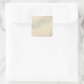 Gay Head, Massachusetts Vierkante Sticker (Tas)