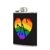 Gay Heart Heupfles (Links)