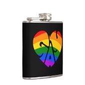 Gay Heart Heupfles (Rechts)