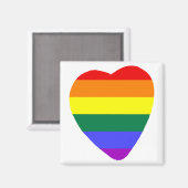 Gay Heart Magneet (Voorkant / Achterkant)