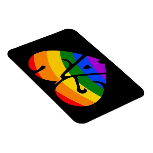 Gay Heart Magneet (Rechterzijde)