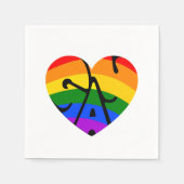 Gay Heart Servet (Voorkant)