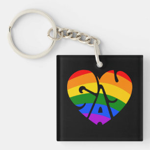 Gay Heart Sleutelhanger