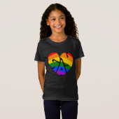 Gay Heart T-shirt (Voorkant volledig)