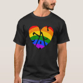 Gay Heart T-shirt (Voorkant)