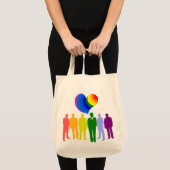 GAY HEART TOTE BAG (Voorkant (product))
