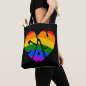 Gay Heart Tote Bag (Dichtbij)