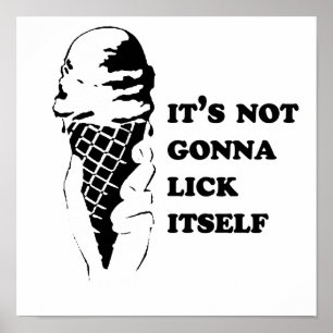 Gay Humor likt zichzelf om .png Poster