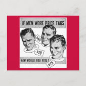 Gay humor, van de "Oops Files". Briefkaart (Voorkant)