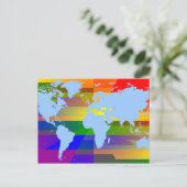 Gay I Am Earth Briefkaart (Staand voorkant)