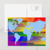 Gay I Am Earth Briefkaart (Voorkant / Achterkant)