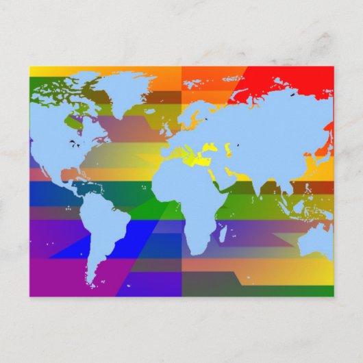 Gay I Am Earth Briefkaart (Voorkant)