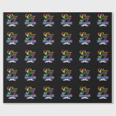 Gay "Ich bin nicht schwul, aber mein Freund" Cadeaupapier (Vlak)