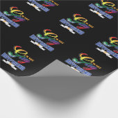 Gay "Ich bin nicht schwul, aber mein Freund" Cadeaupapier (Hoek)