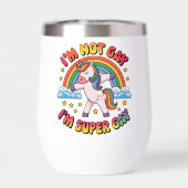 Gay Im Super Gay Sublimation-60681 Tri-Blend Shir (Achterkant)