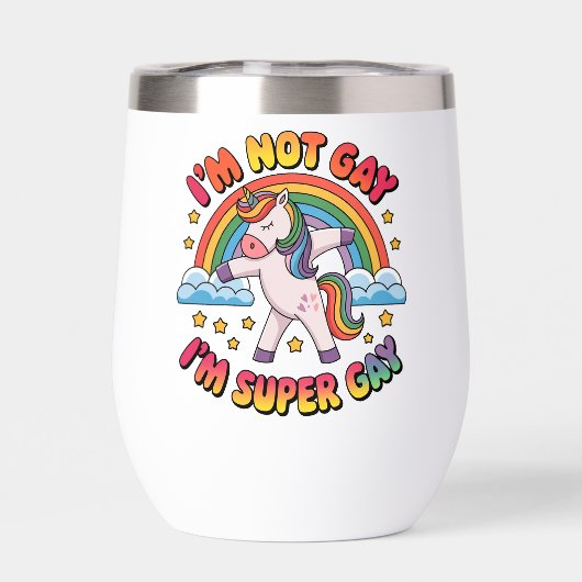 Gay Im Super Gay Sublimation-60681 Tri-Blend Shir (Achterkant)