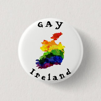 GAY Ireland Badge Ronde Button 3,2 Cm