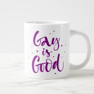 Gay is goed grote koffiekop
