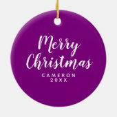 Gay is goed keramisch ornament (Achterkant)