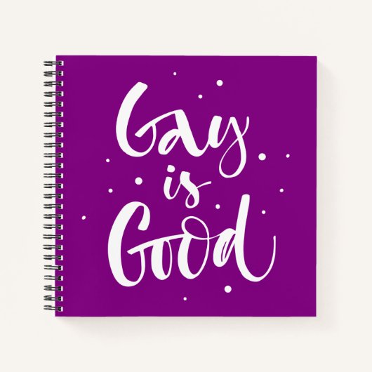 Gay is goed notitieboek (Voorkant)