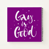 Gay is goed notitieboek (Achterkant)